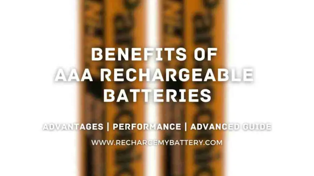 Benefits of AAA Rechargeable Batteries with an AAA Rechargeable Batteries image