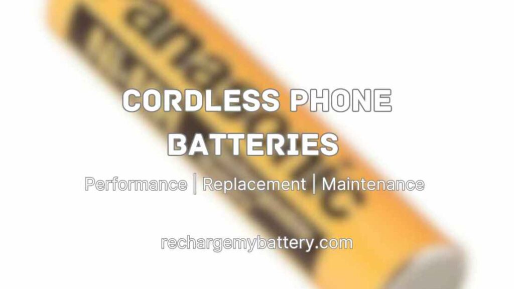 Cordless Phone Batteries with image