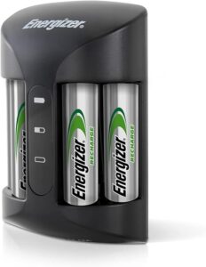 Energizer Rechargeable AA and AAA Battery Charger (Recharge Pro)